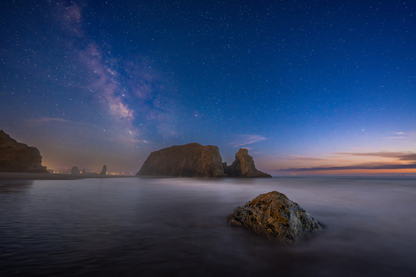 Milky Way at Dusk Print