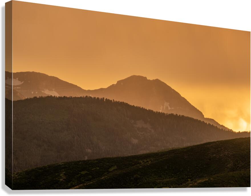 Sunset Glow Canvas Print