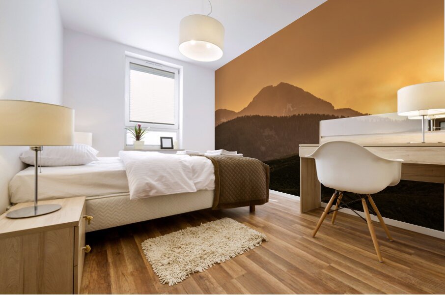 Sunset Glow Mural print