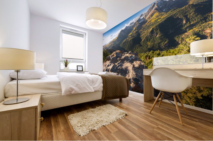 A Cliffs Edge Viewpoint Mural print