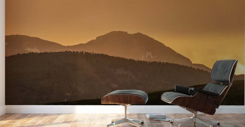 Sunset Glow Wall Murals