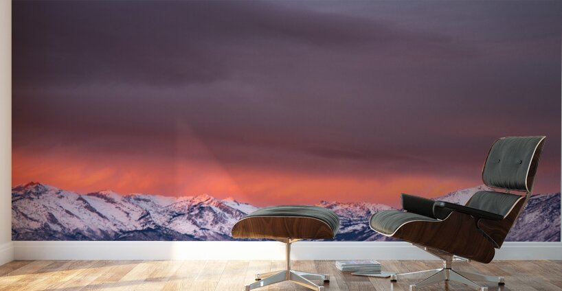 Mountain Range View Panorama  Wall Murals