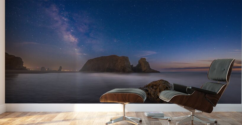 Milky Way at Dusk Wall Murals