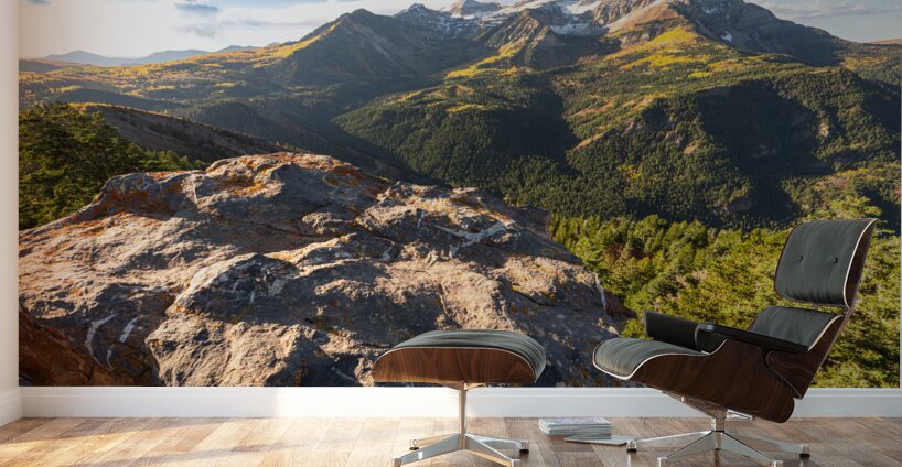 A Cliffs Edge Viewpoint Wall Murals