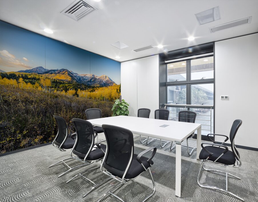 Morning Timp Wall Printing