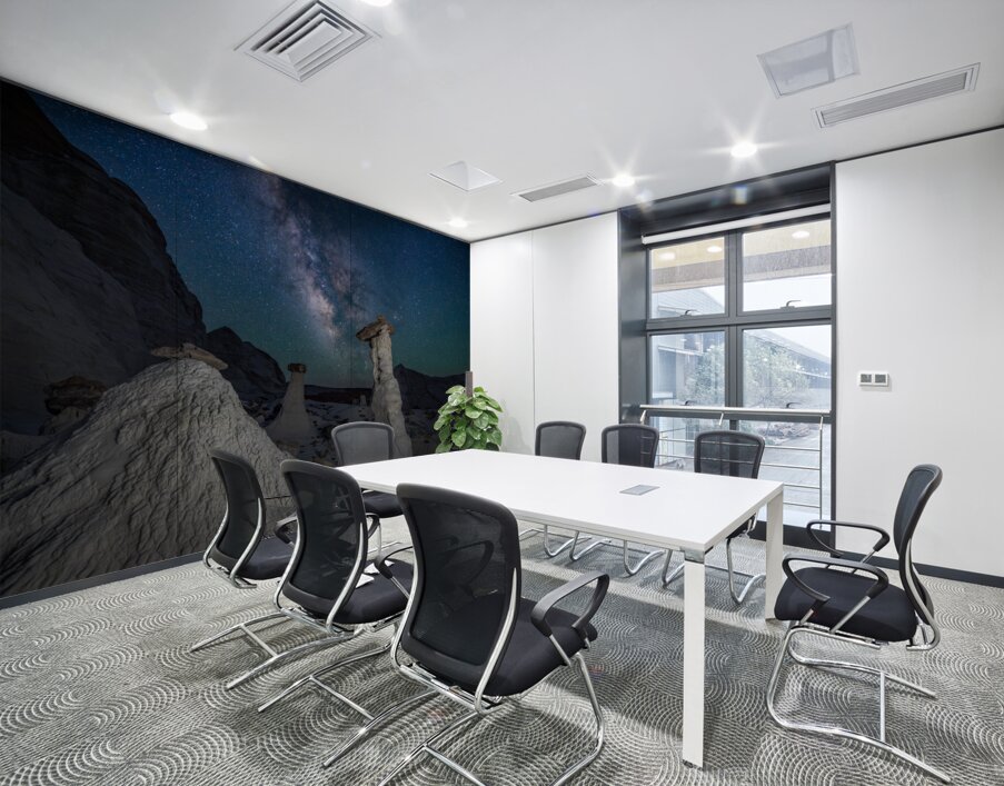 Spires and and the Milky Way Wall Printing