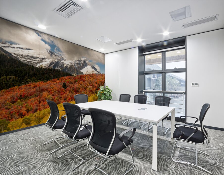 Layers of Seasons Wall Printing