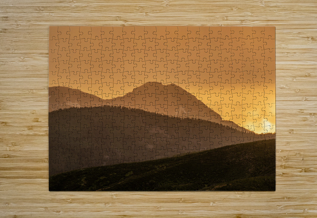 Sunset Glow E2 Photography Puzzle printing