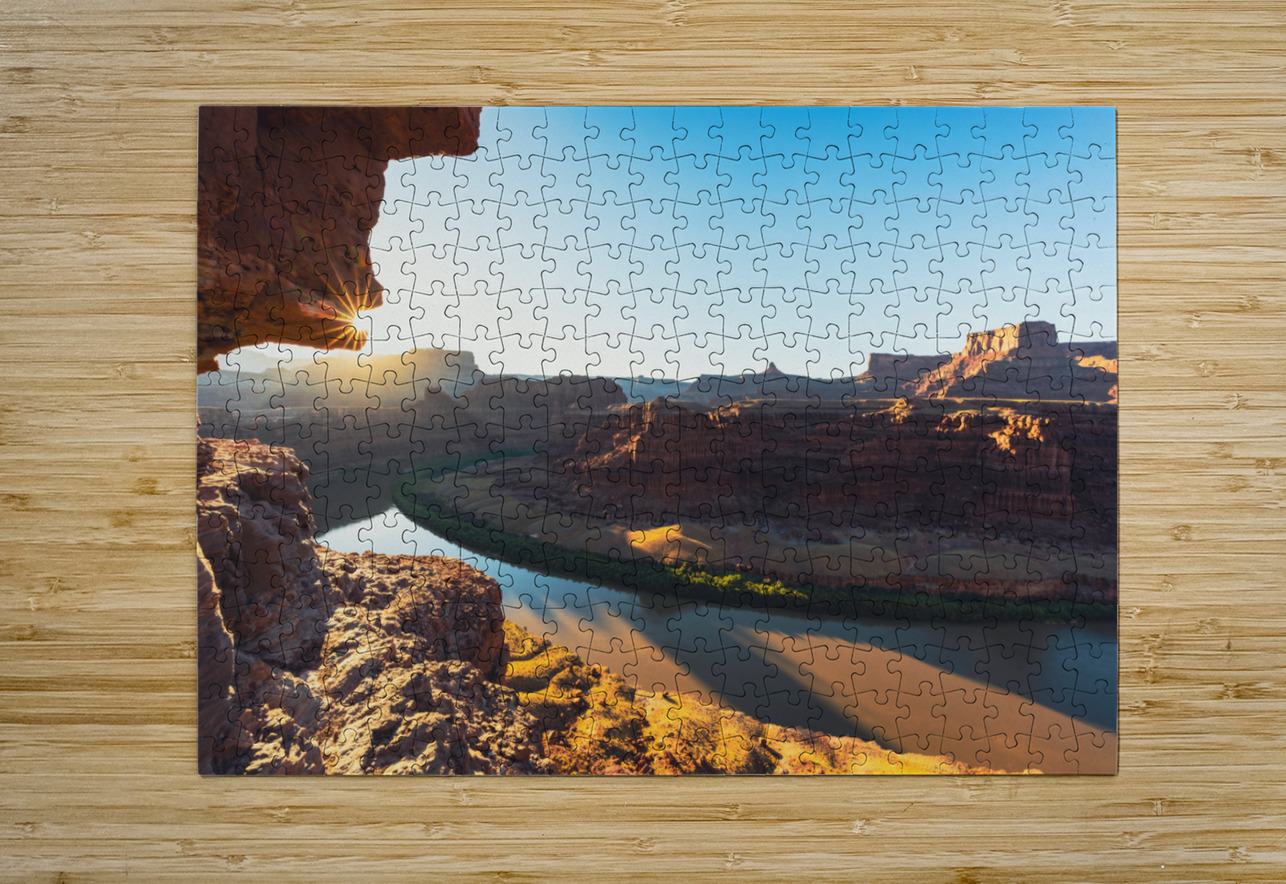 Chicken Corner Sun Burst E2 Photography Puzzle printing