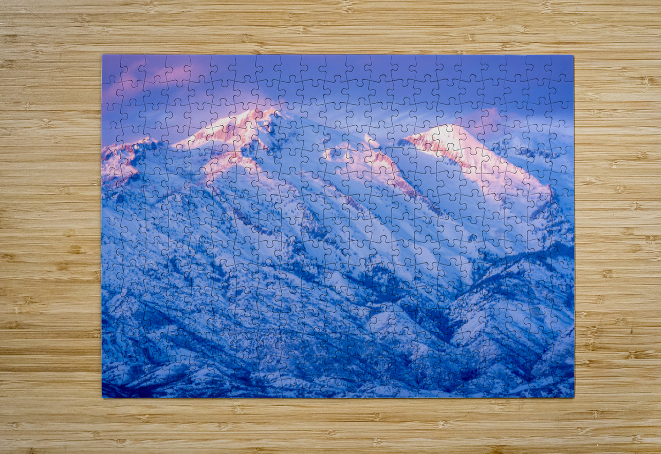 Peaks of Light E2 Photography Puzzle printing