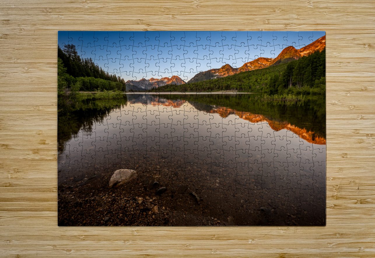 Reflective Morning E2 Photography Puzzle printing
