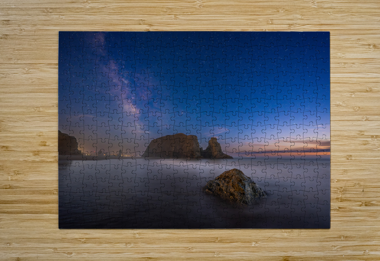 Milky Way at Dusk E2 Photography Puzzle printing