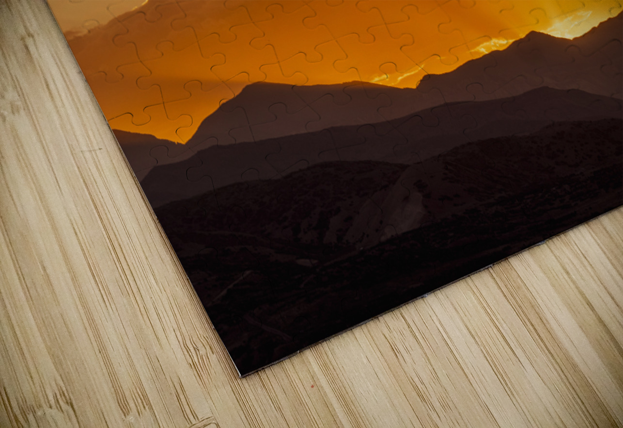 Sunset on Fire E2 Photography Puzzle